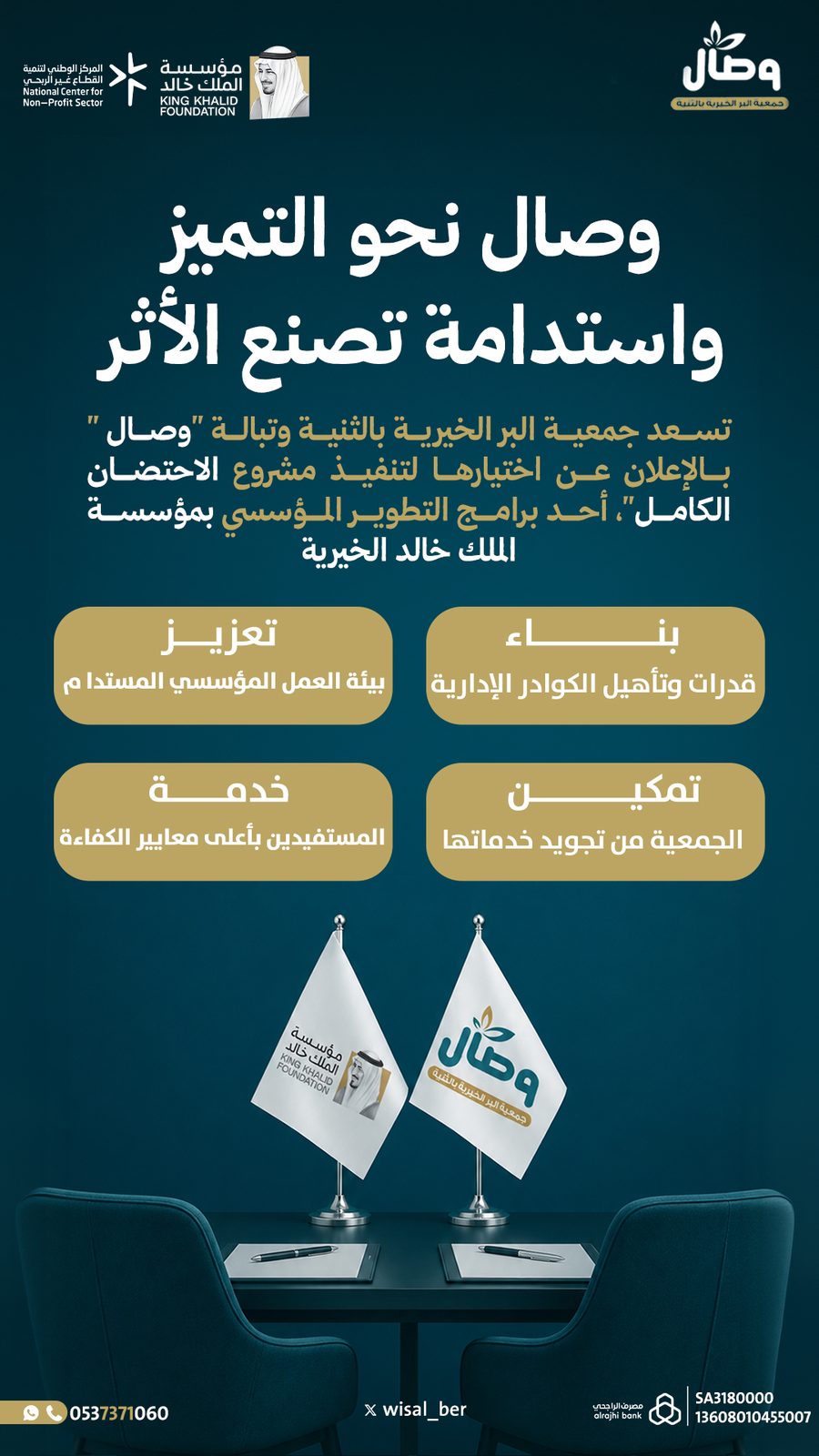 King Khalid Foundation Cooperation 2